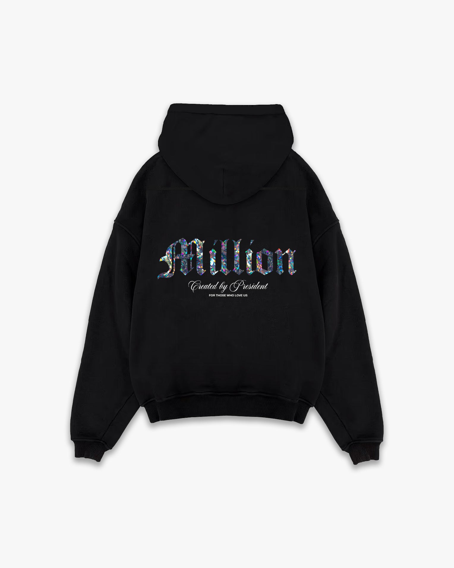 Crystal President Black Hoodie