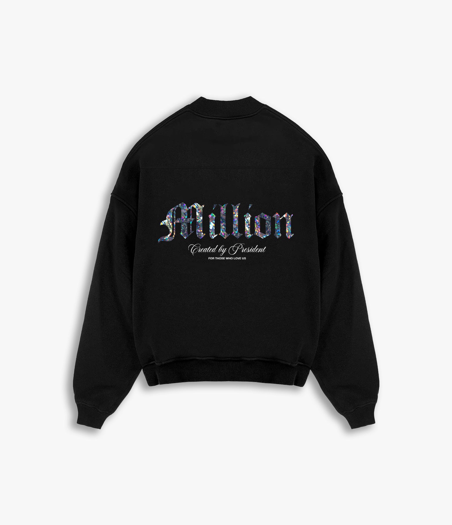 Crewneck Crystal President Black