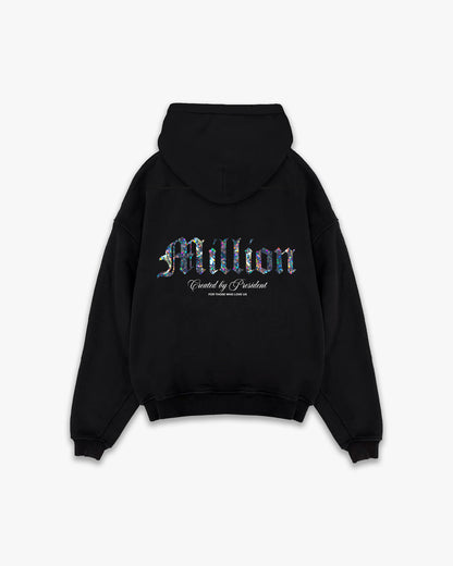 Crystal President Black Hoodie