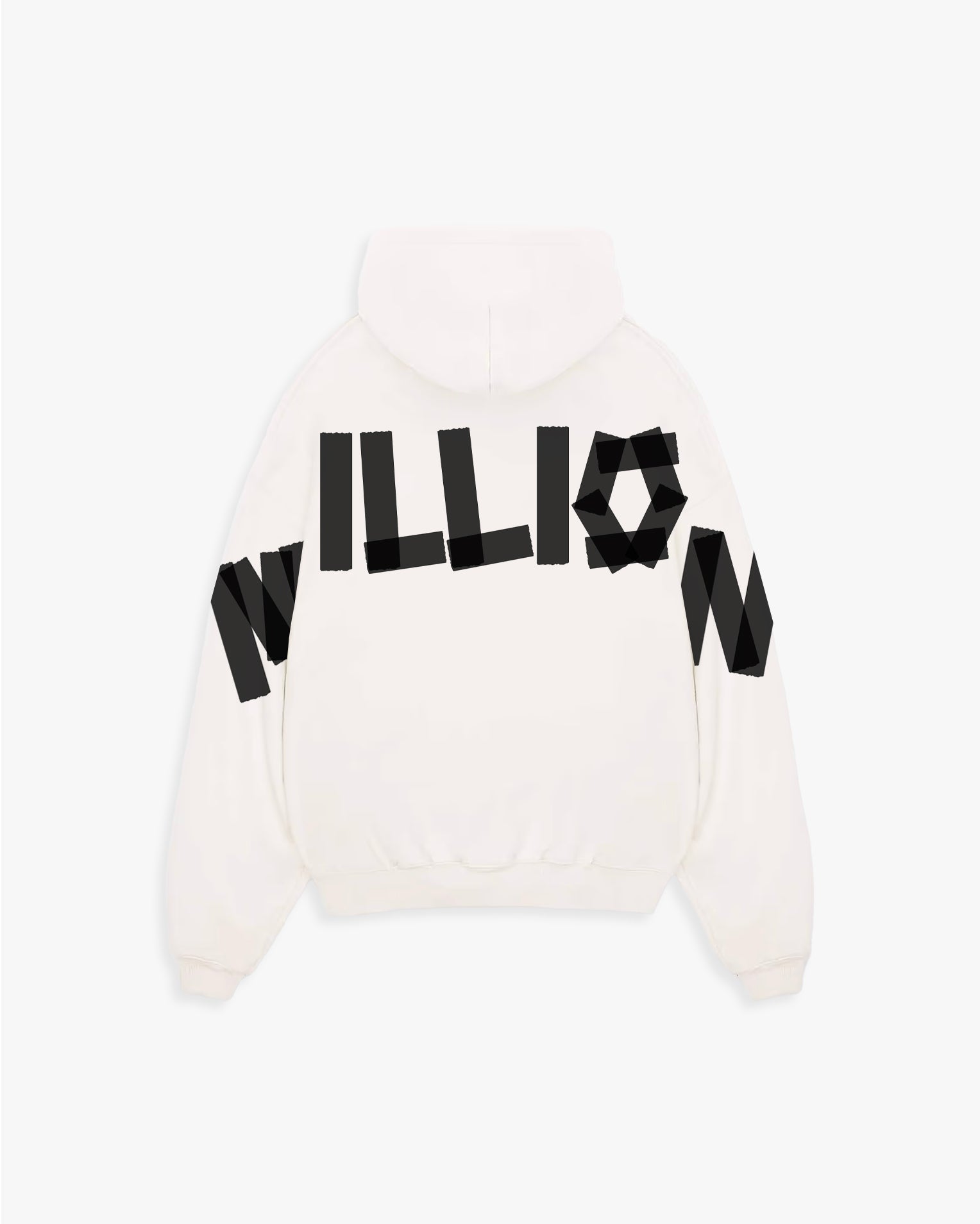 Hoodie Black Lonely White