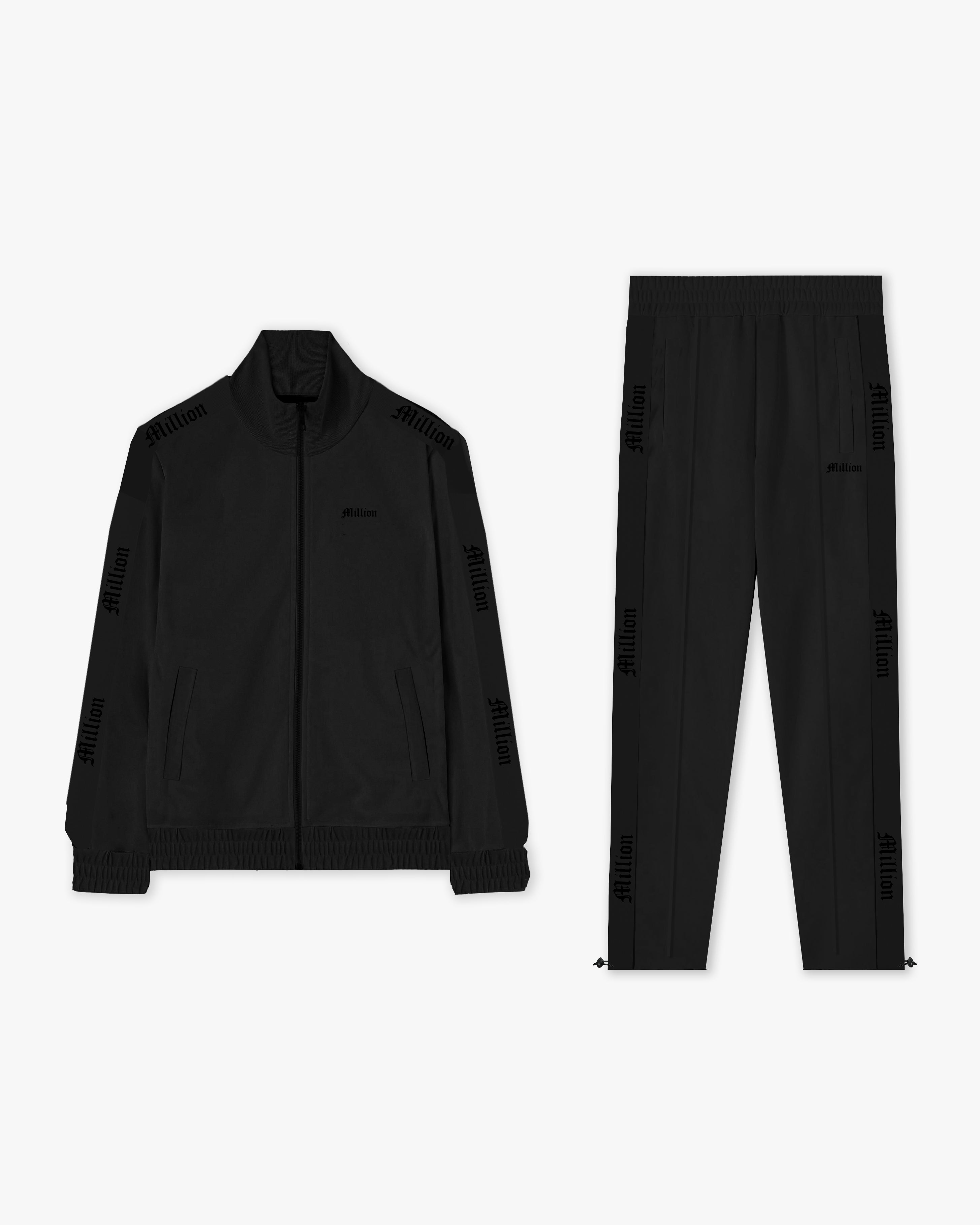 "The Tracksuit" Total Black