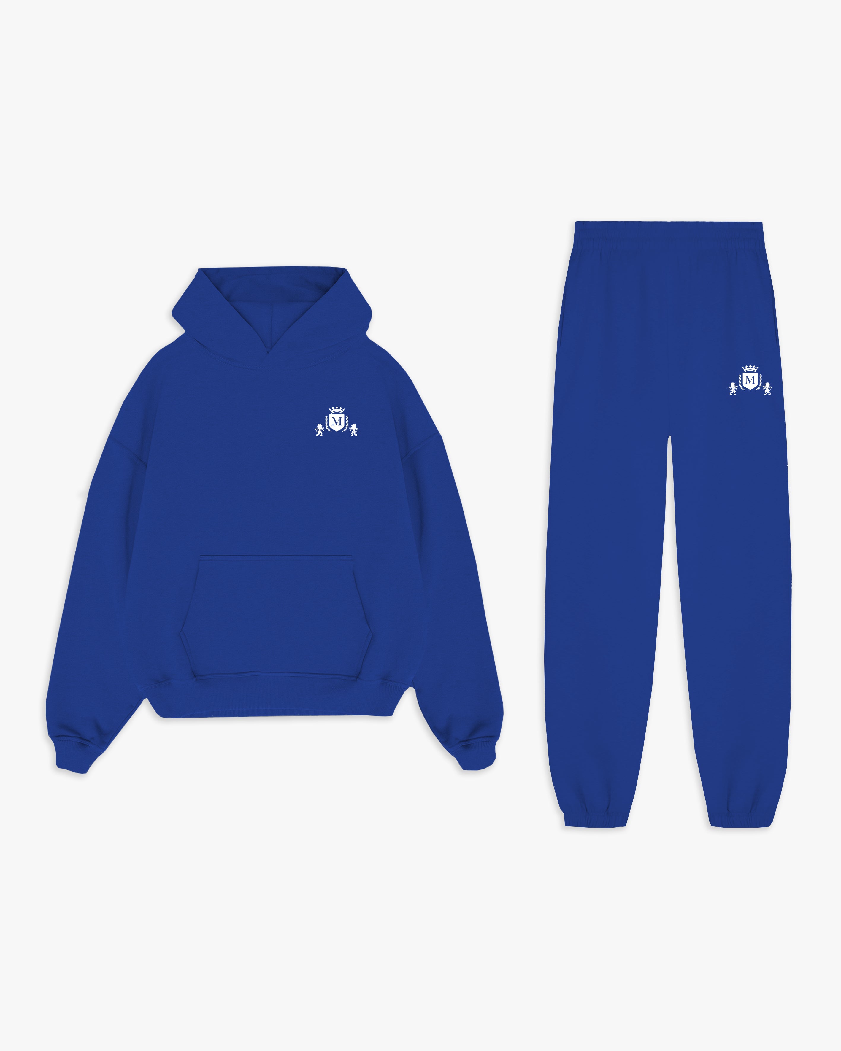 Royal White "Logo" Tracksuit