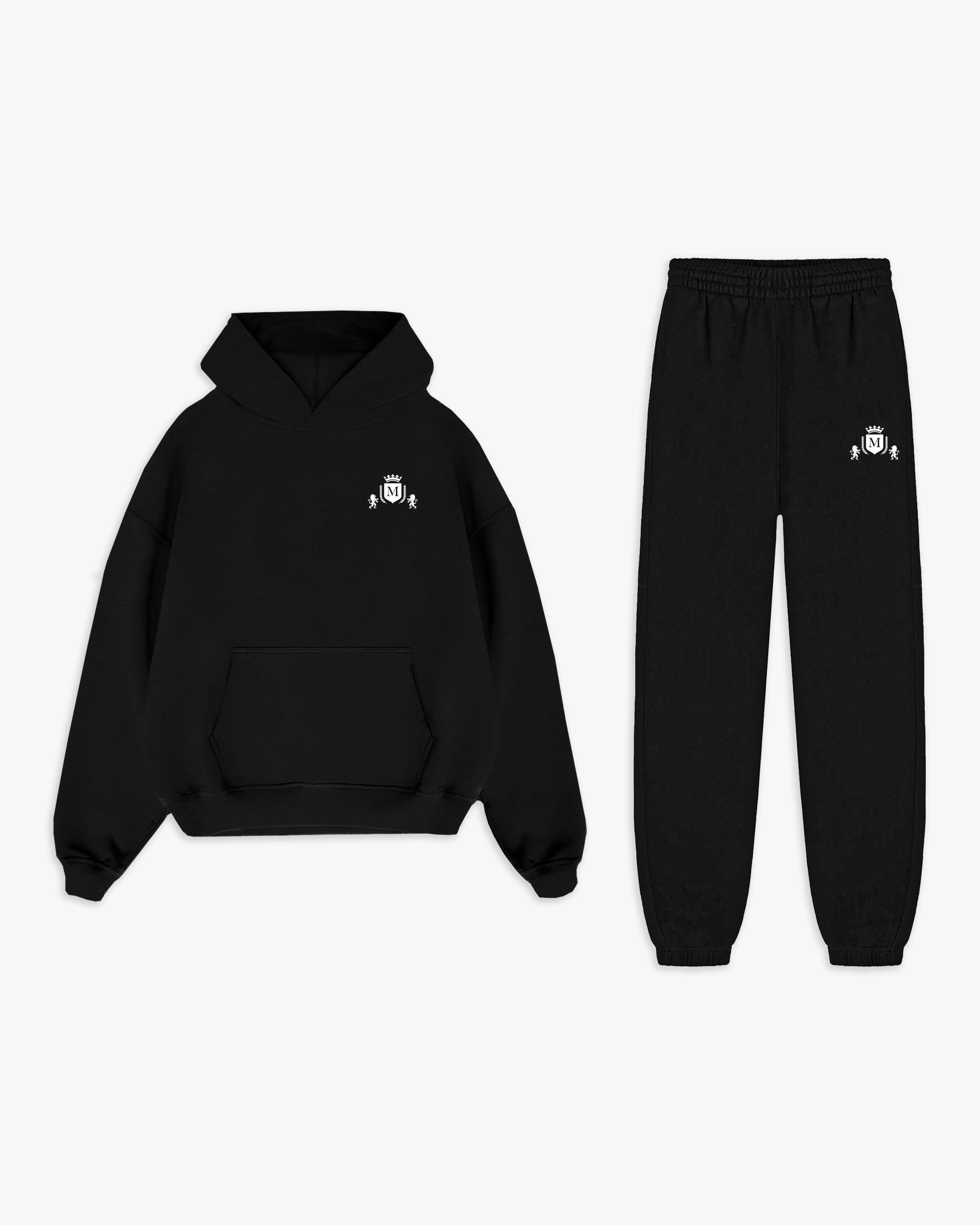 Black "Logo" Tracksuit
