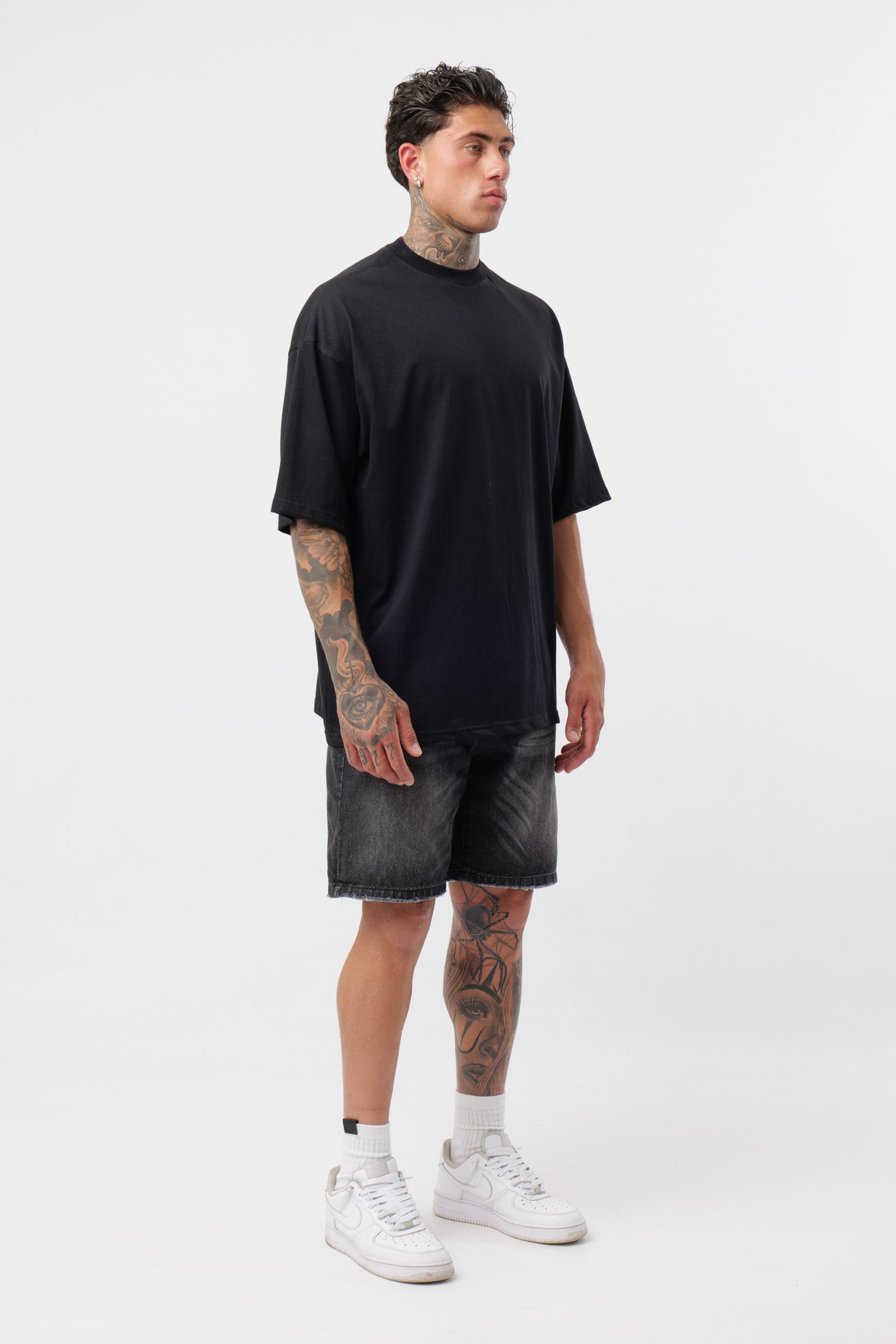 Black Oversized T-Shirt