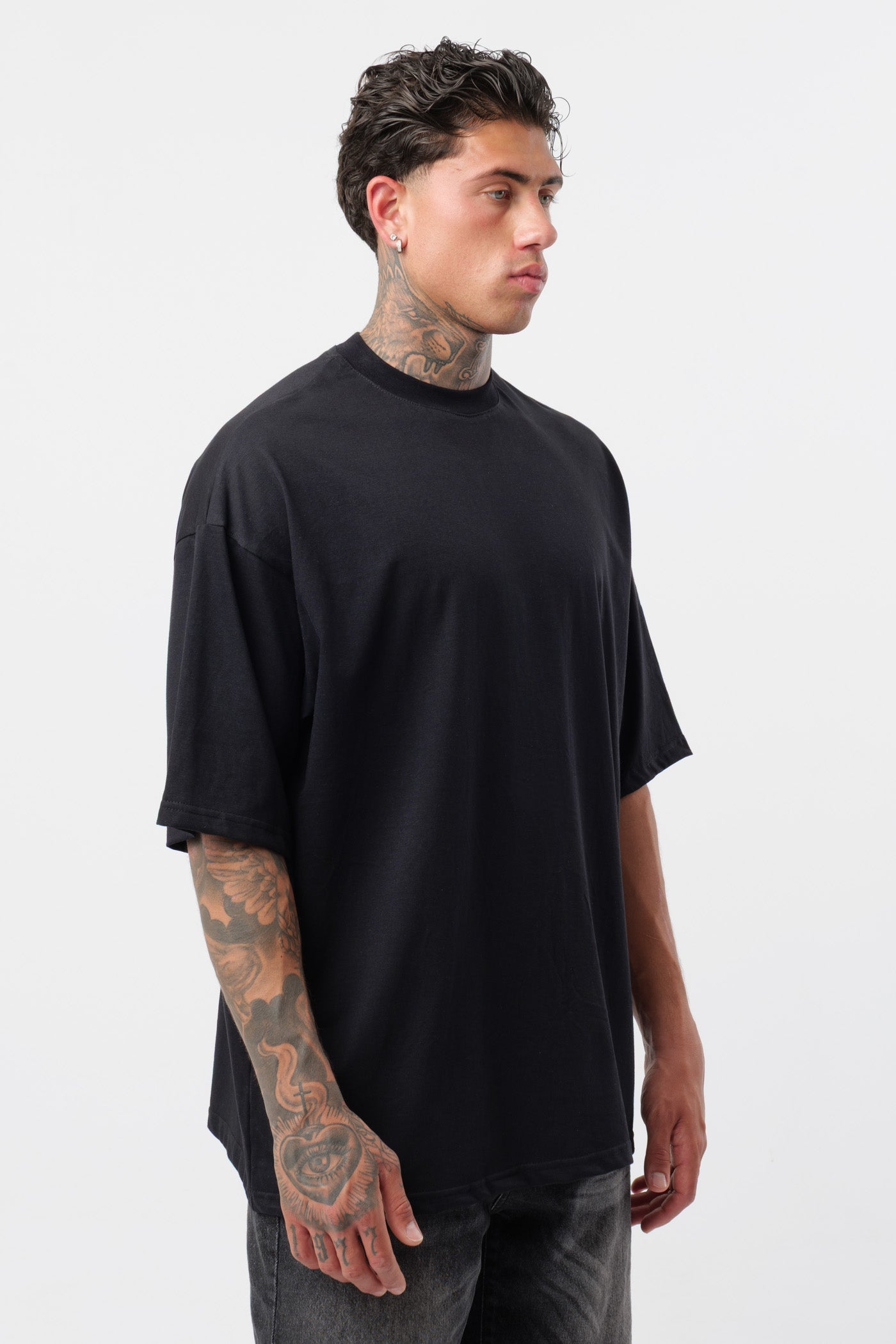 Black Oversized T-Shirt