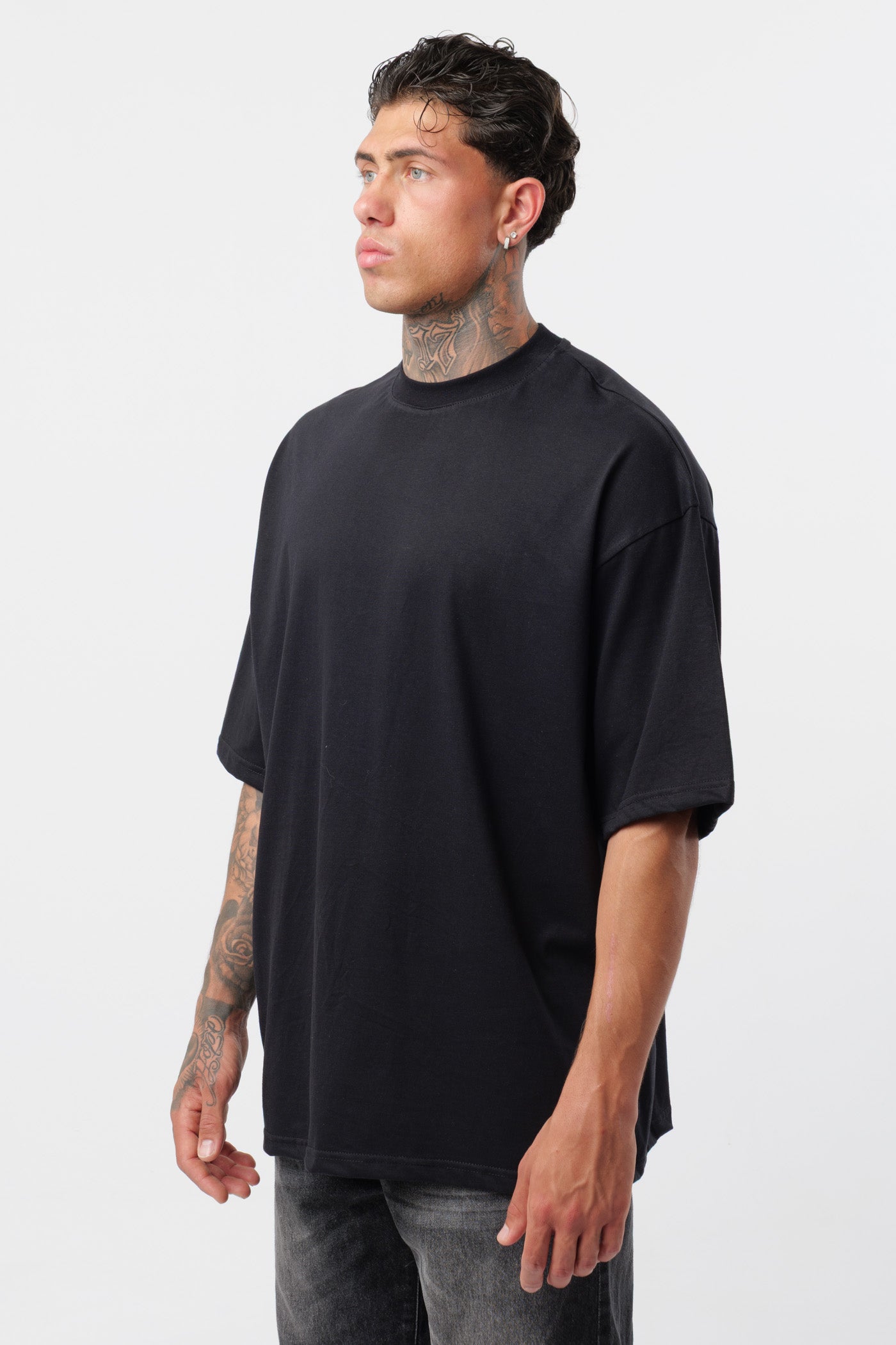 Black Oversized T-Shirt