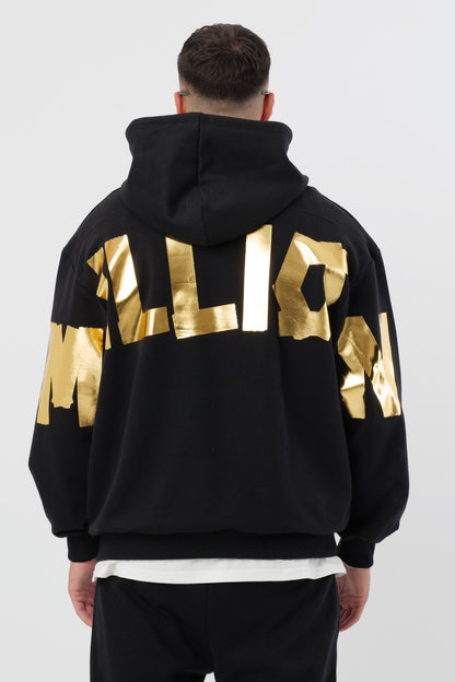 Hoodie Gold Lonely Black