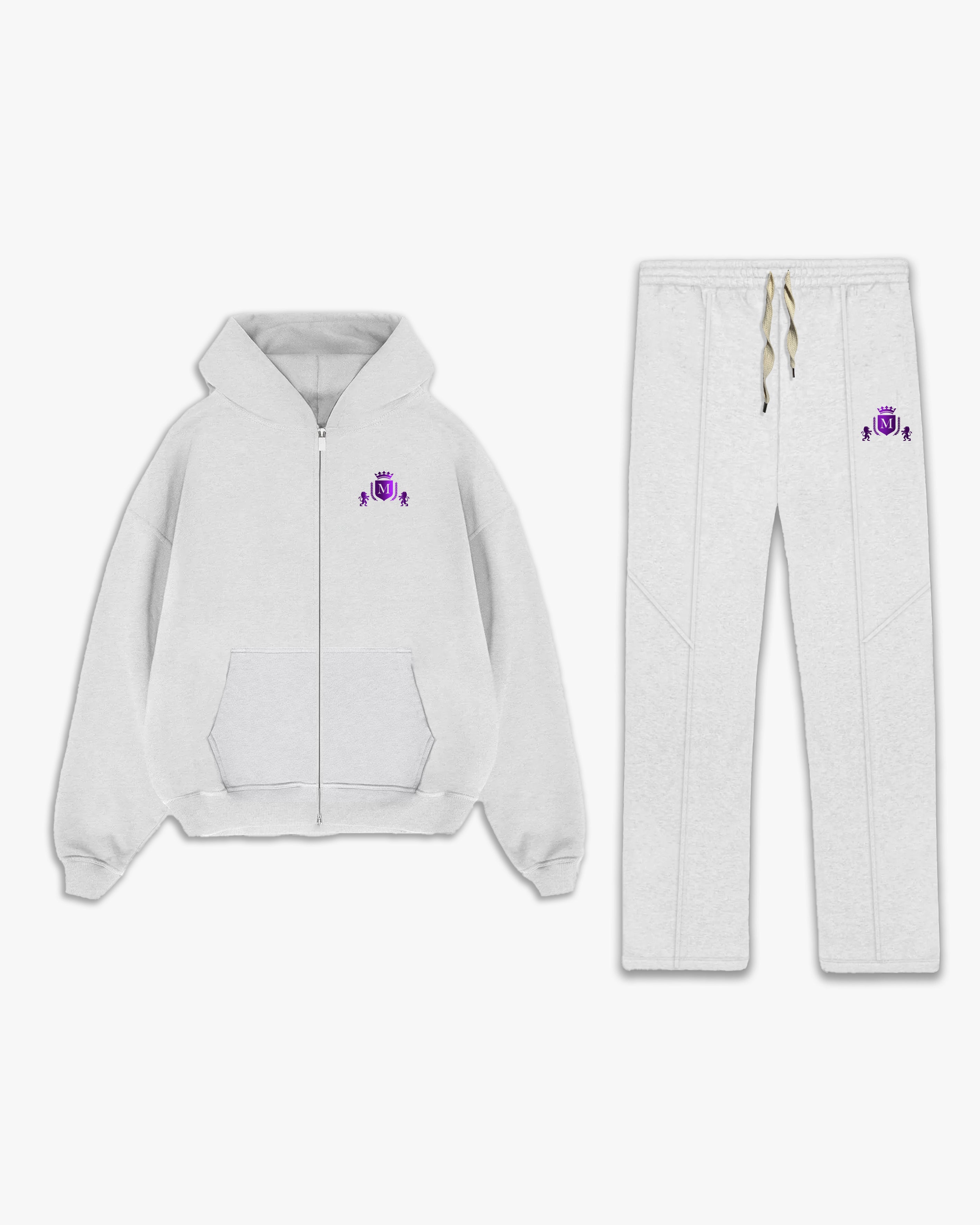 Titan Suit Light Grey